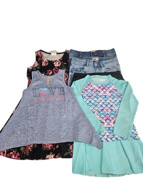 Bundle Of Girls Warm Weather Clothes Size 10